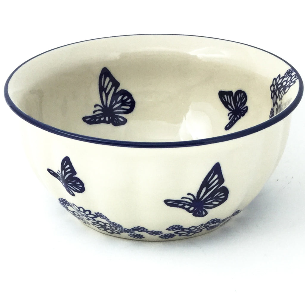 Scalloped Bowl 48 oz in Butterfly