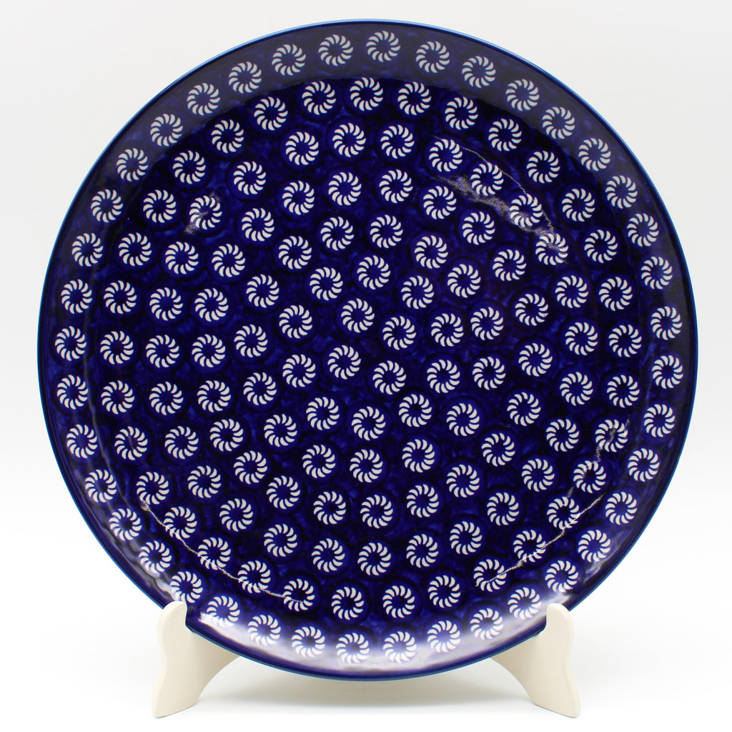 Round Platter 12.5" in Pinwheel