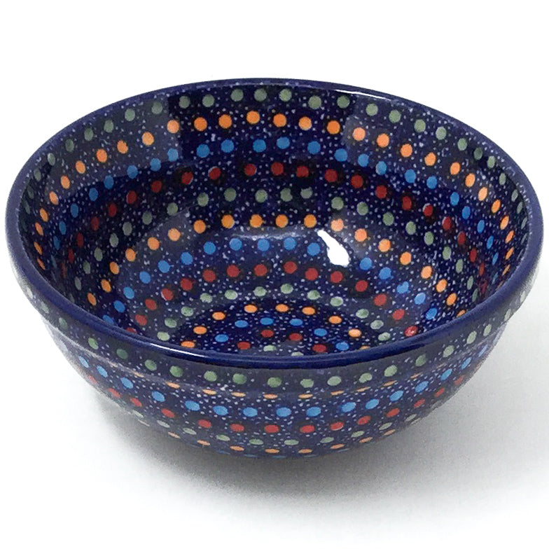 Dessert Bowl 12 oz in Multi-Colored Dots