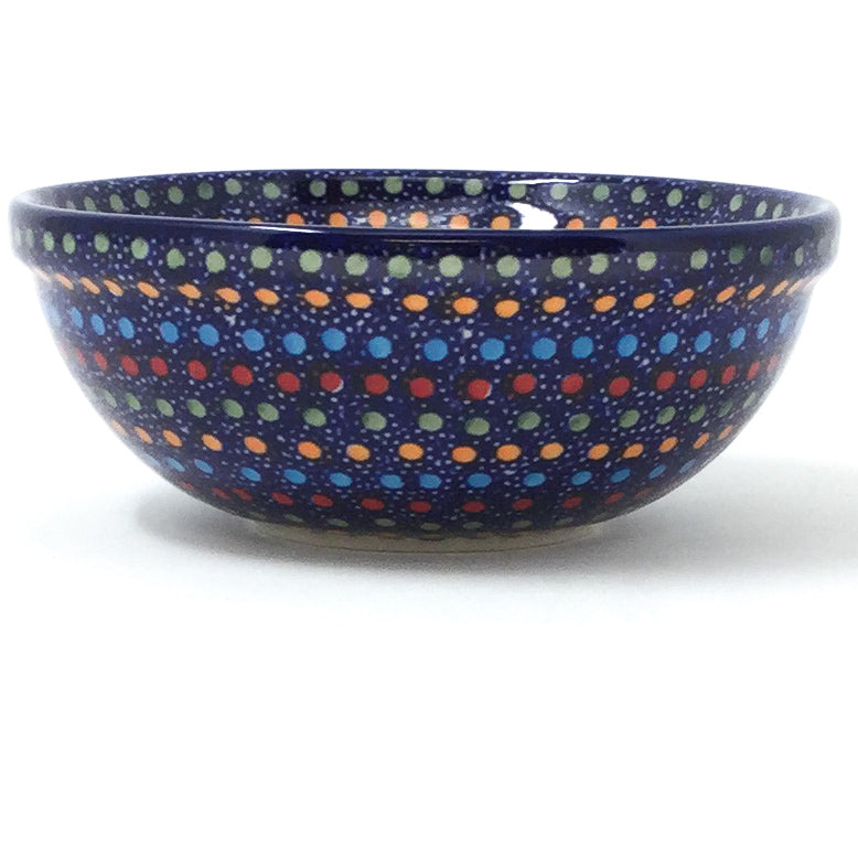 Dessert Bowl 12 oz in Multi-Colored Dots