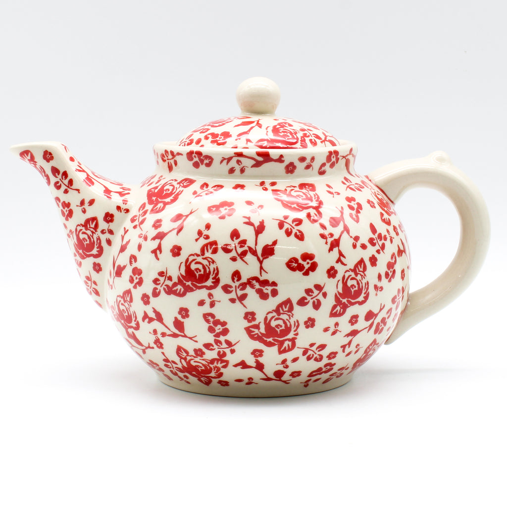Afternoon Teapot 1.5 qt in Antique Red