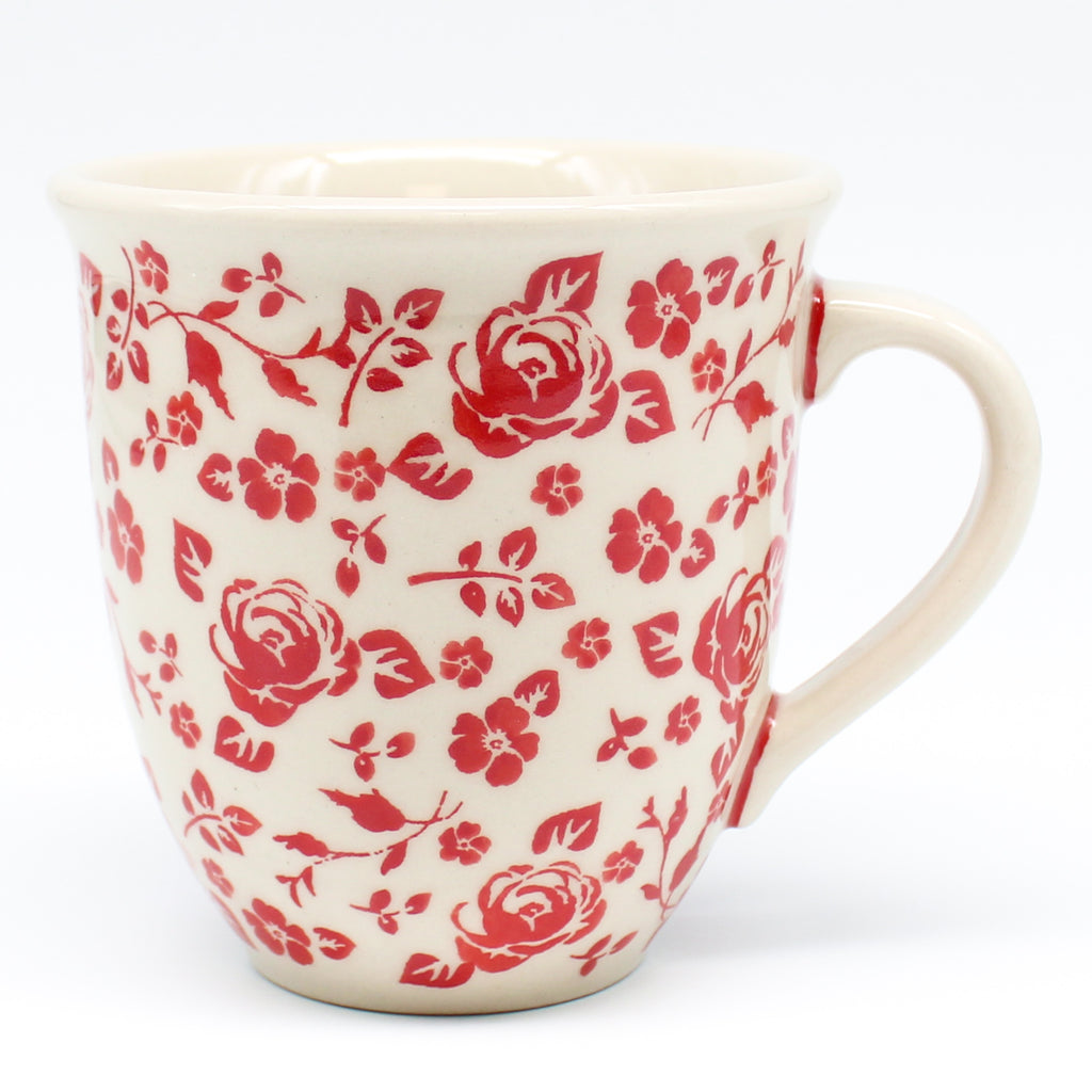 Lg Bistro Cup 16 oz in Antique Red