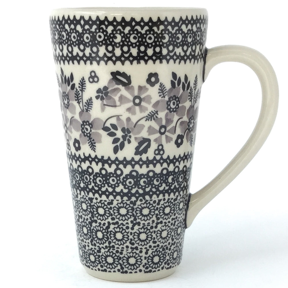 Tall Cup 12 oz in Gray & Black