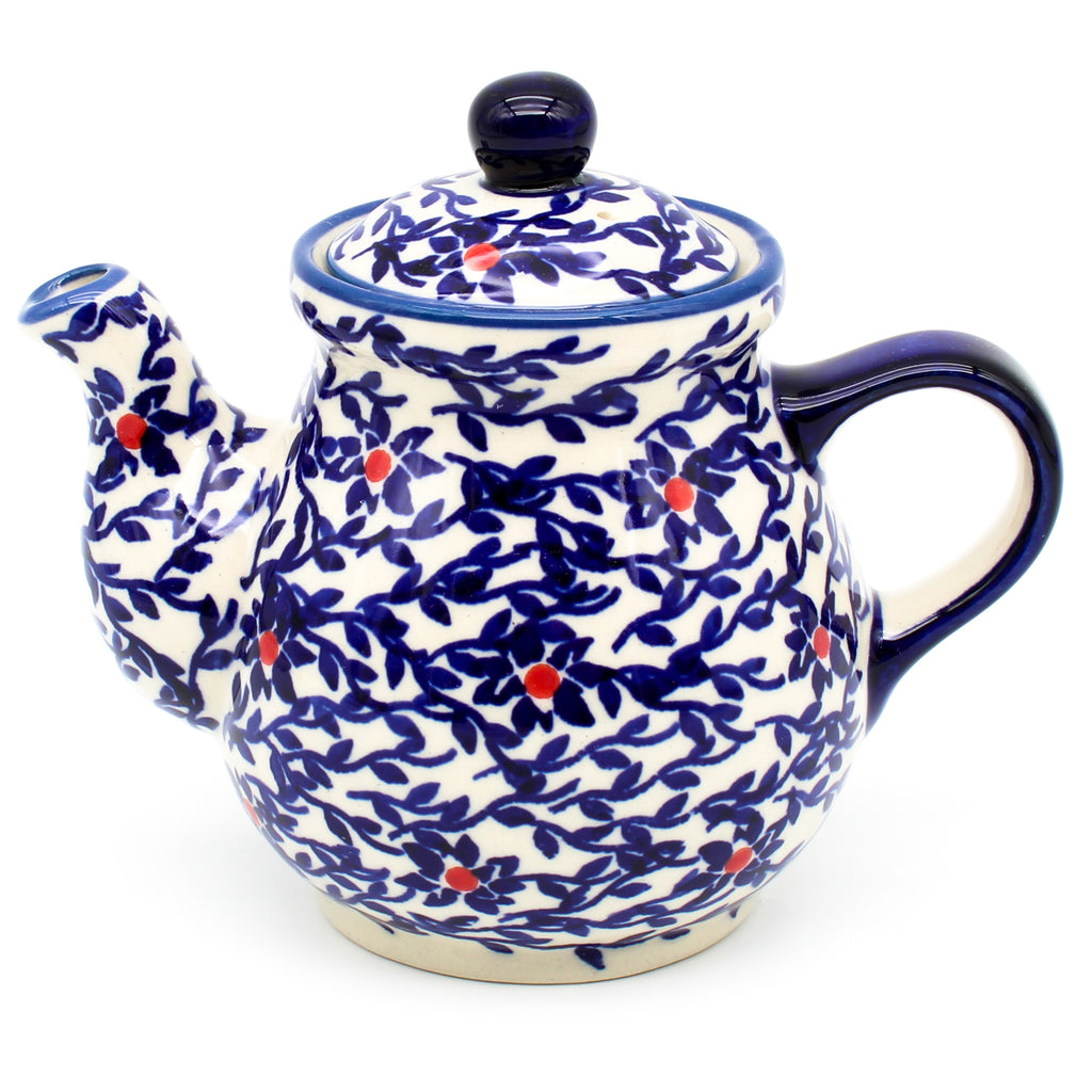 Night Time Teapot 12 oz in Touch of Red