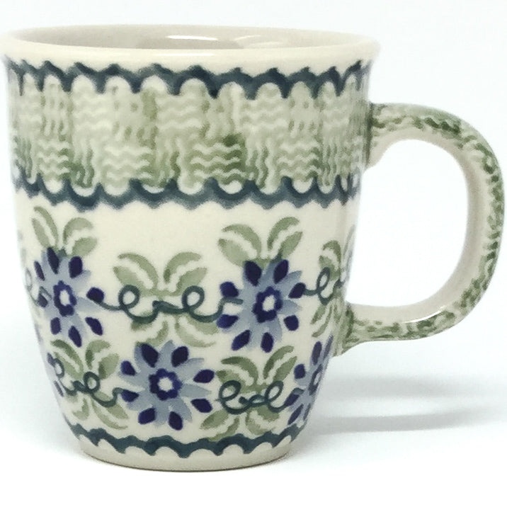 Bistro Cup 10.5 oz in Blue & Green Flowers