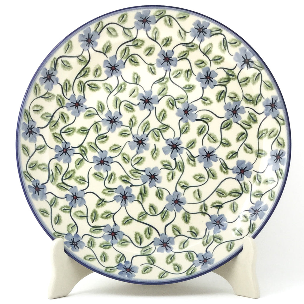 Dinner Plate 10" in Blue Clematis