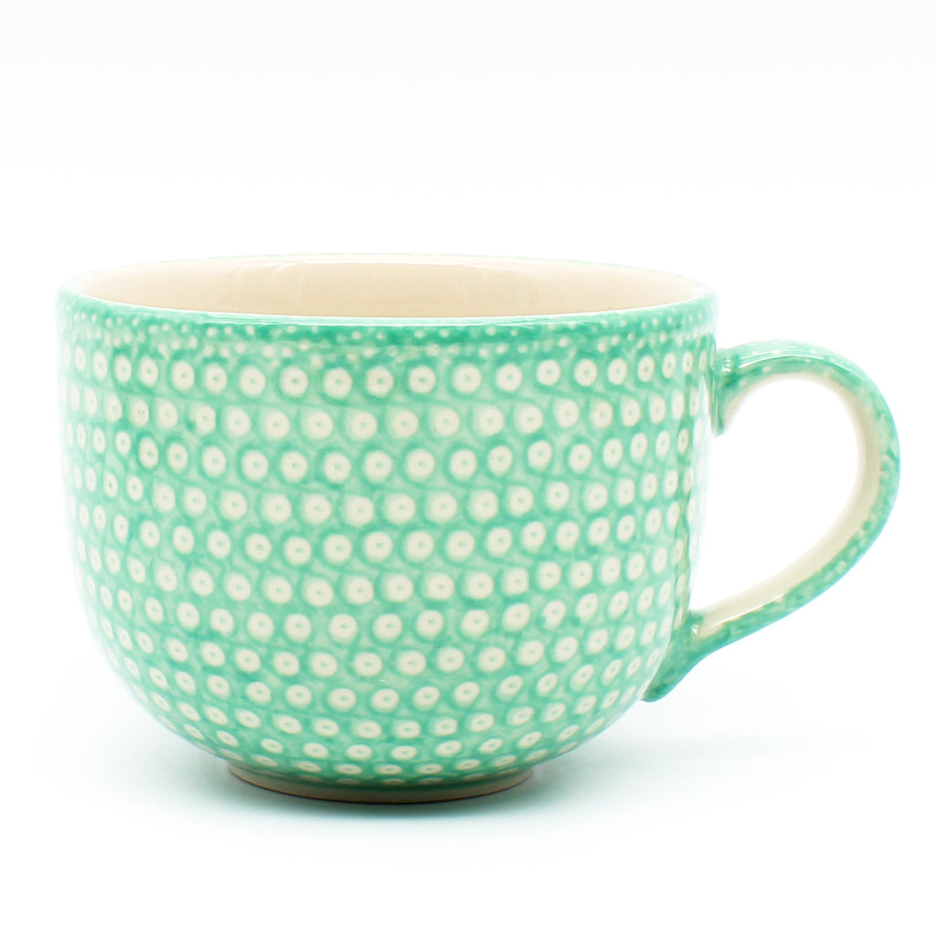 Latte Cup 16 oz in Mint Elegance