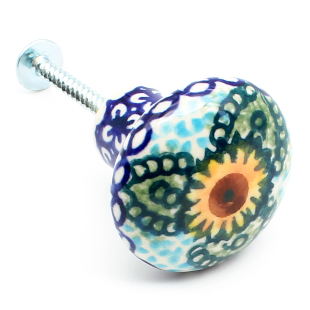 Drawer Pull in Sunflowers