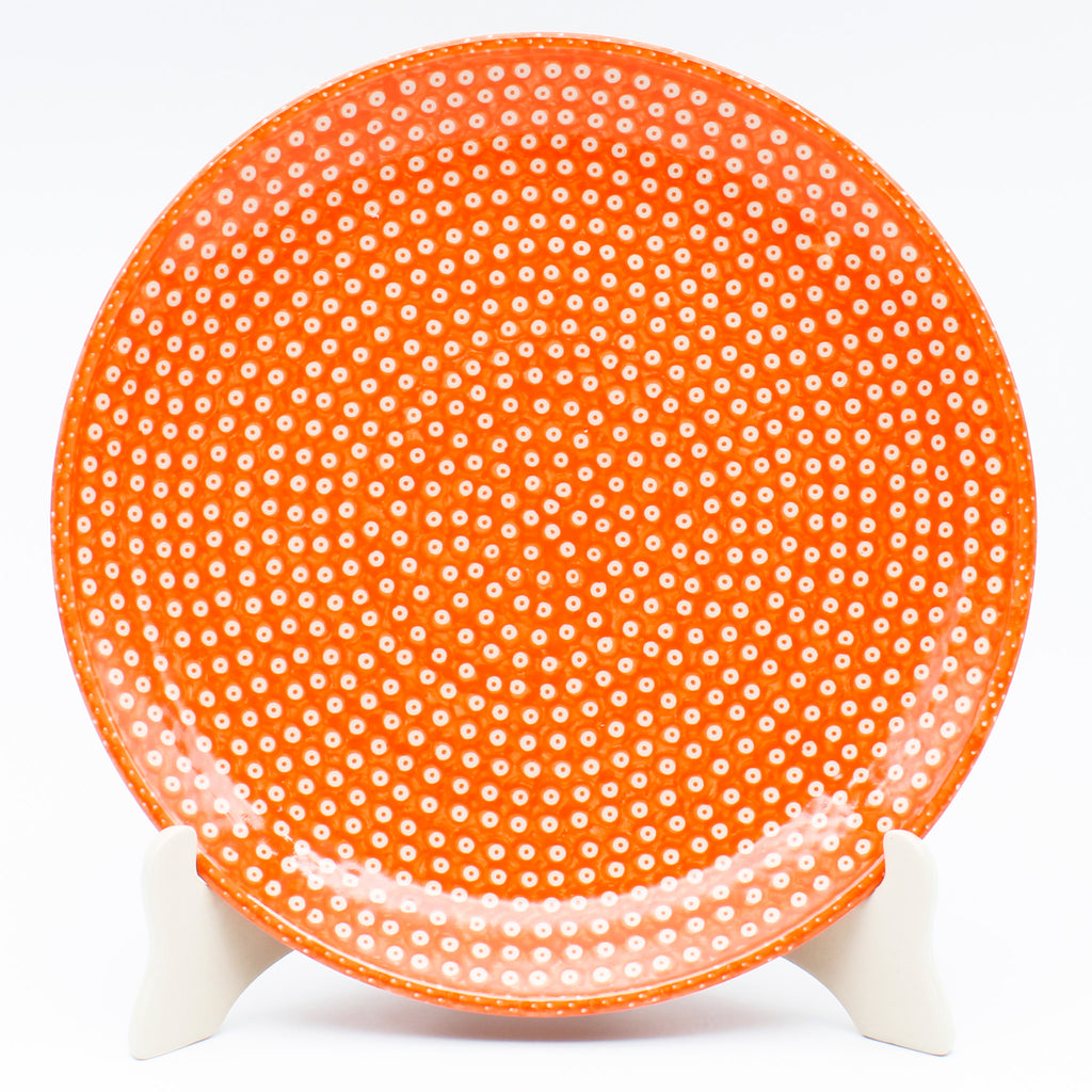 Dinner Plate 10" in Orange Elegance
