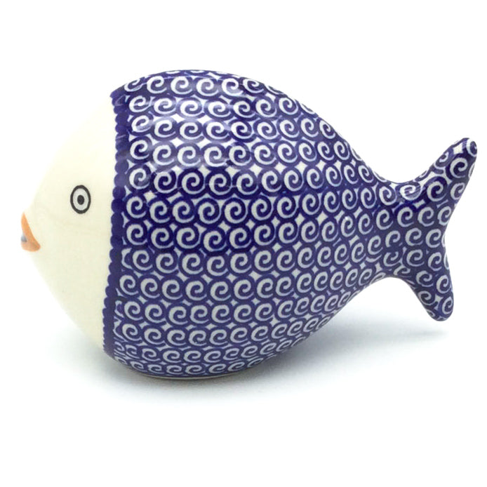 Lg Fish-Miniature in Squiggly