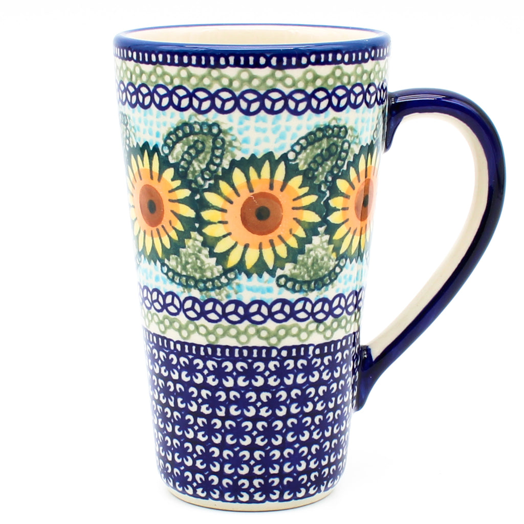 Tall Cup 12 oz in Sunflowers