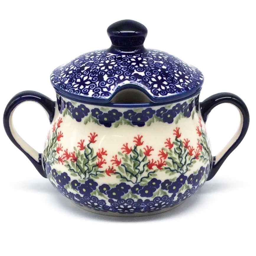 Family Style Sugar Bowl 14 oz in Field of Flowers